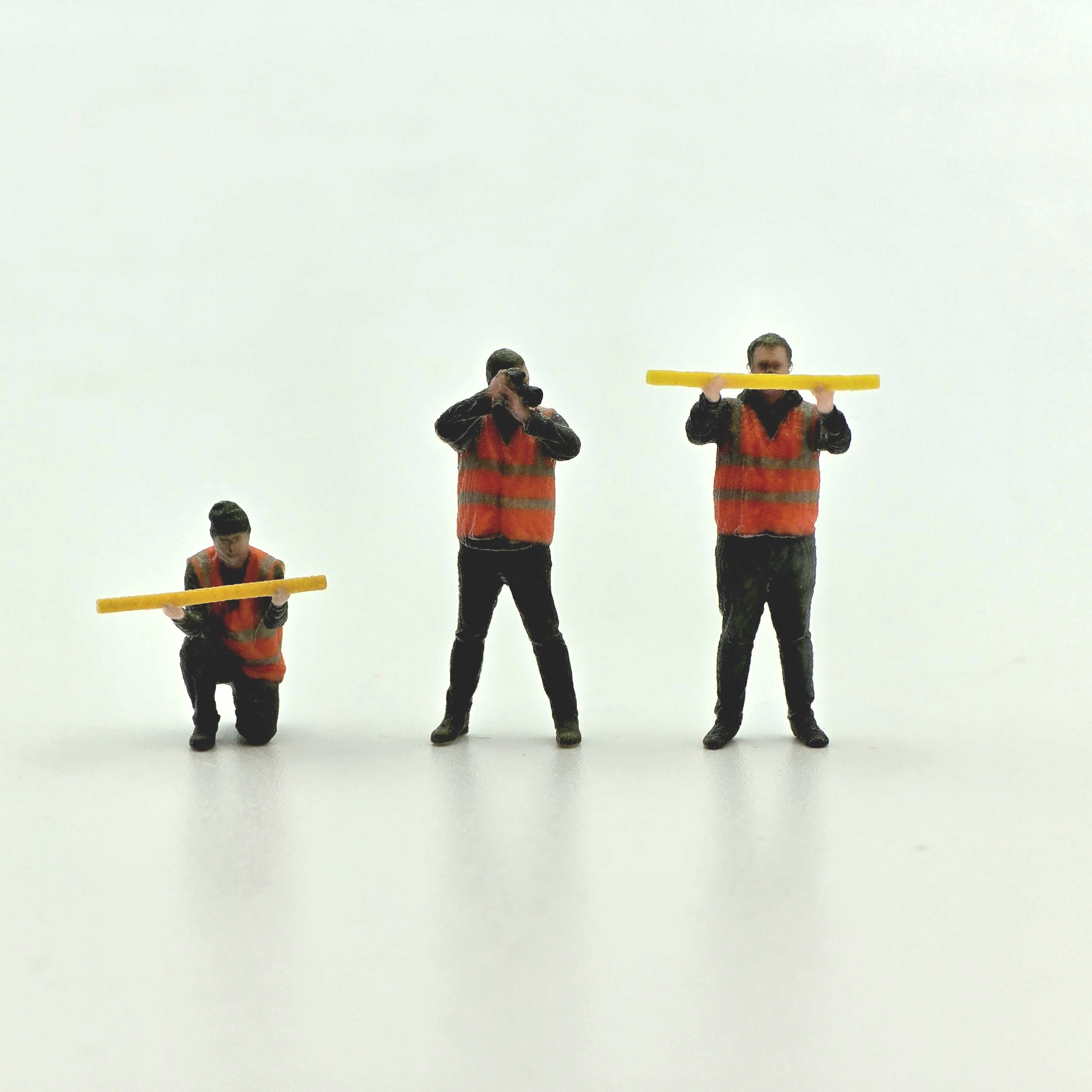 Accurascale Forschungsteam – Dreier-Figurenset – Maßstab OO (1:76)