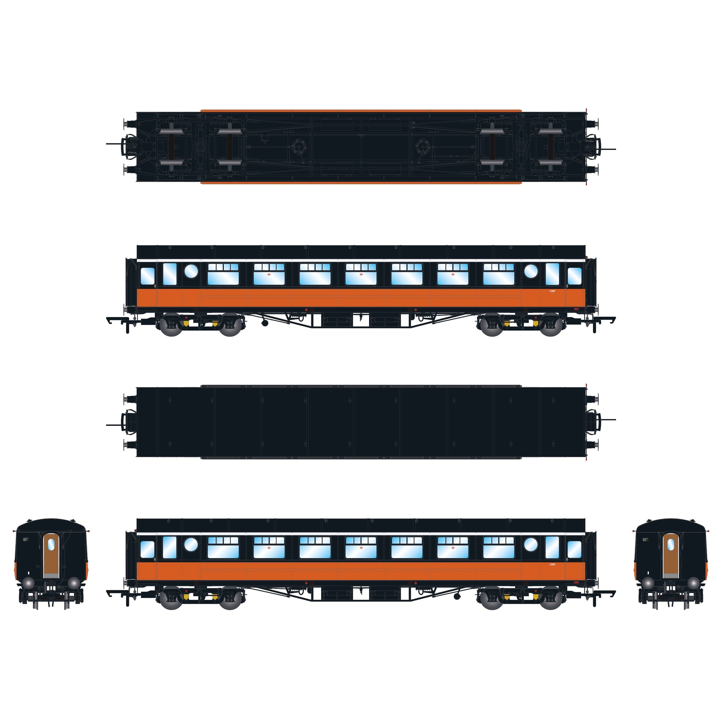 Park Royal D.176 Suburban No. 1387