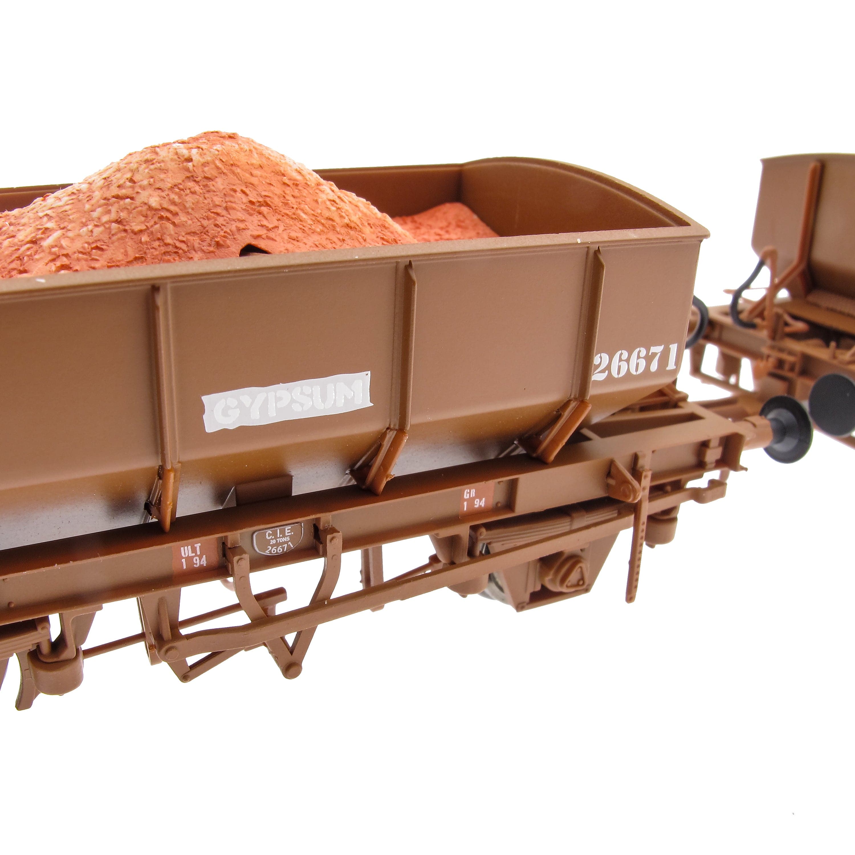 CIE/IR Gypsum Ore Wagon - Triple Pack A