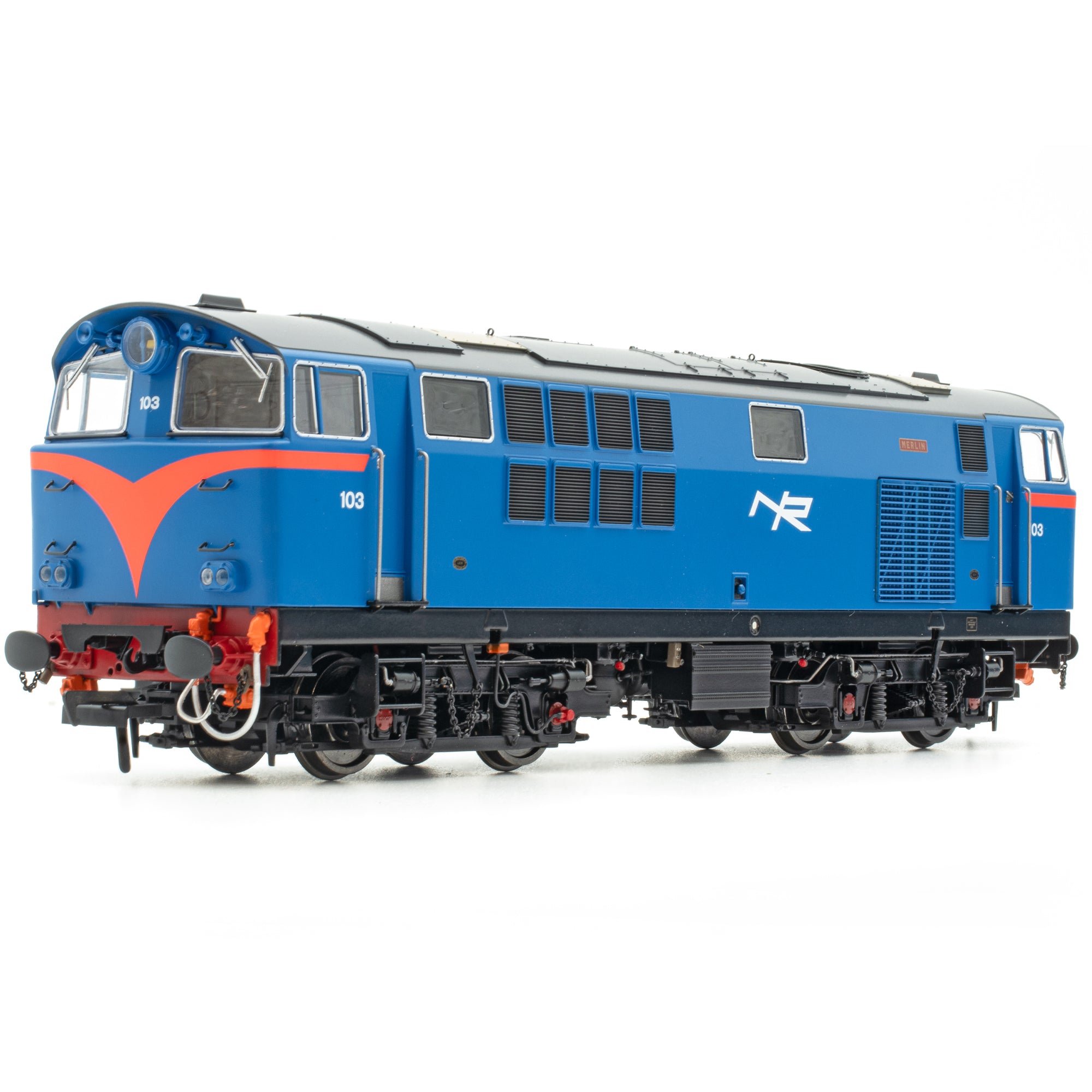 103 'Merlin' NIR Blue, with Red Arc