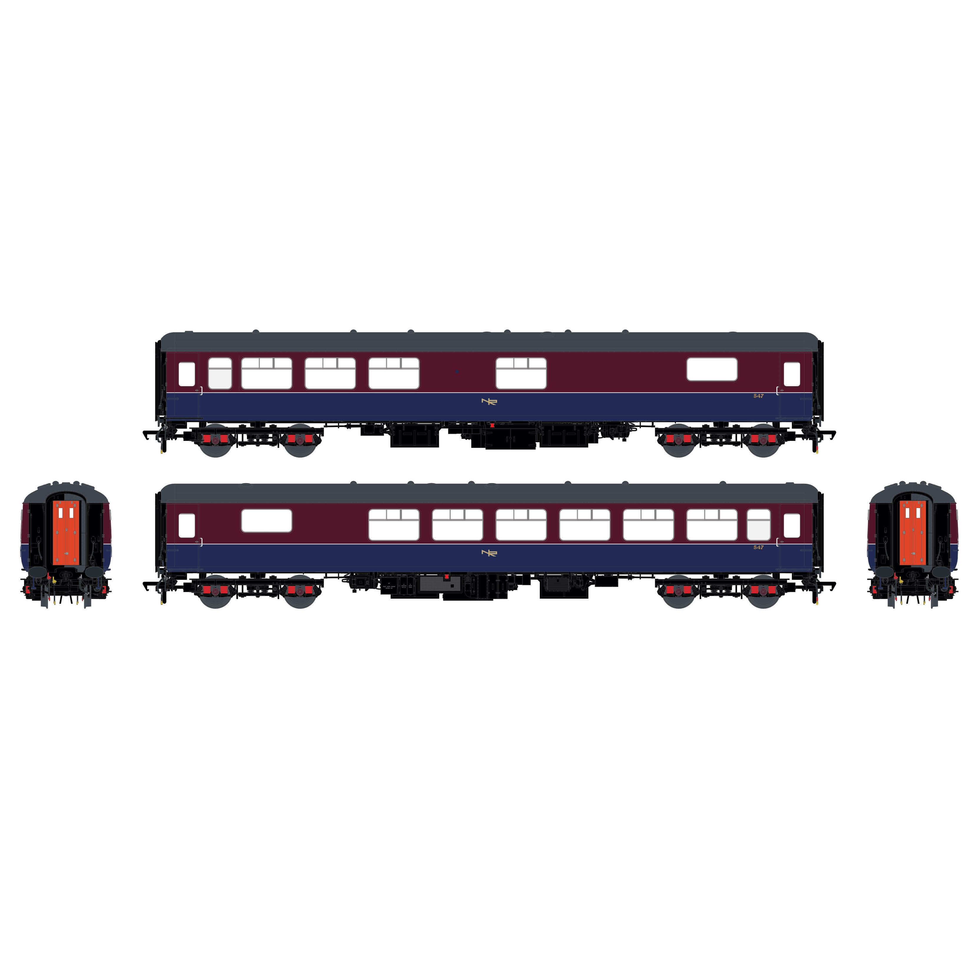 NIR Mk.2b BAR 547 NIR Maroon/Blue