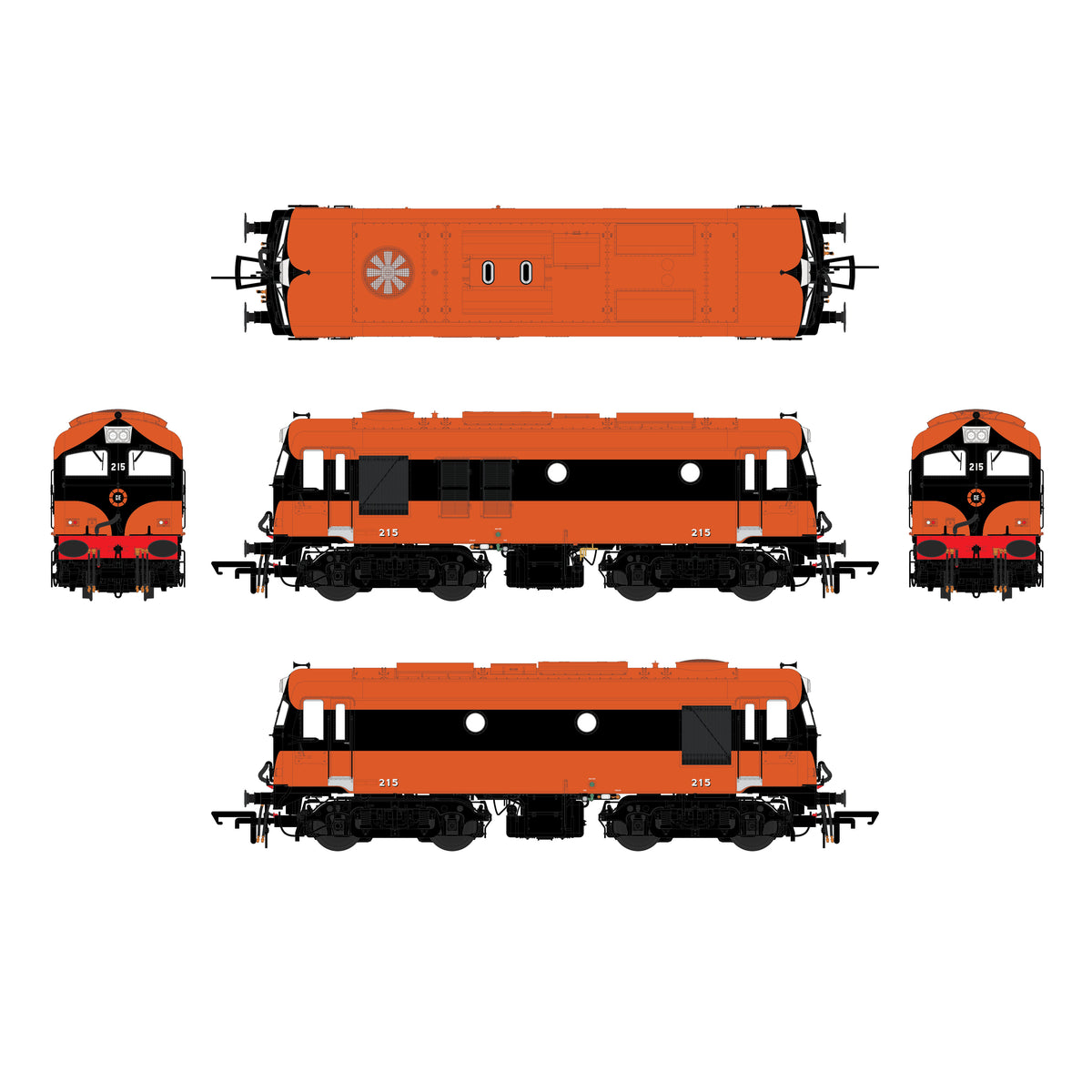 C/201 Class - Supertrain (GM) - 215 - DCC Sound Fitted