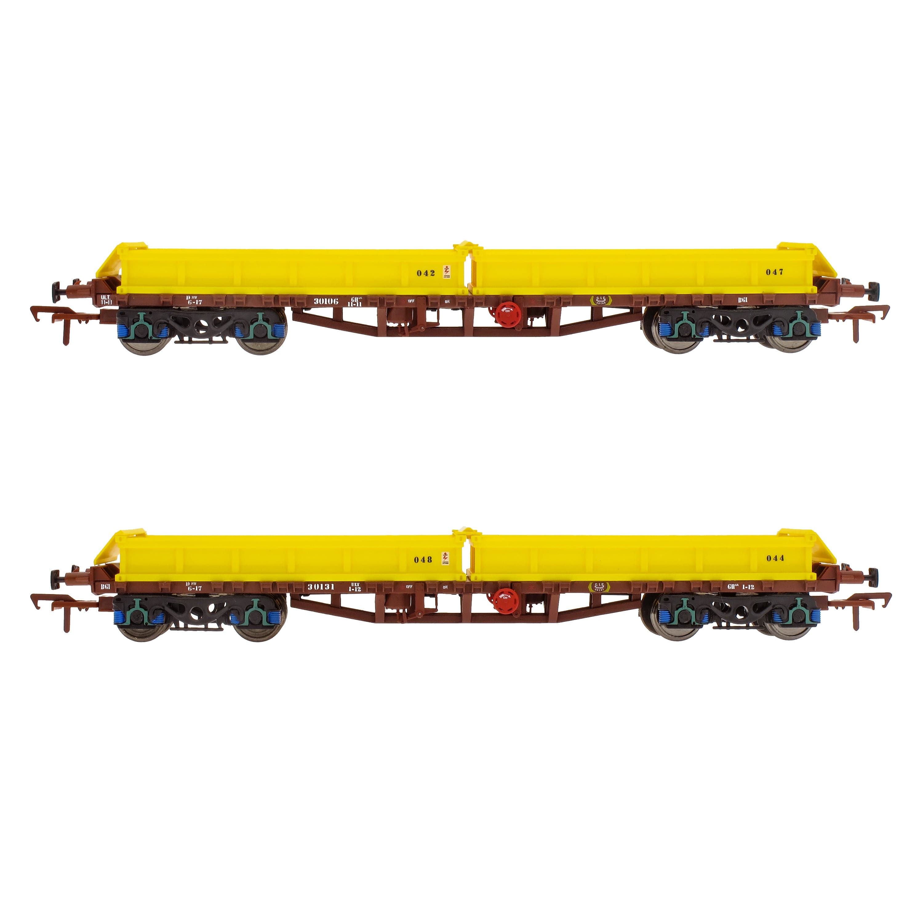 CIÉ/IR 42' Flat - Twin Pack D - Spoil Wagons