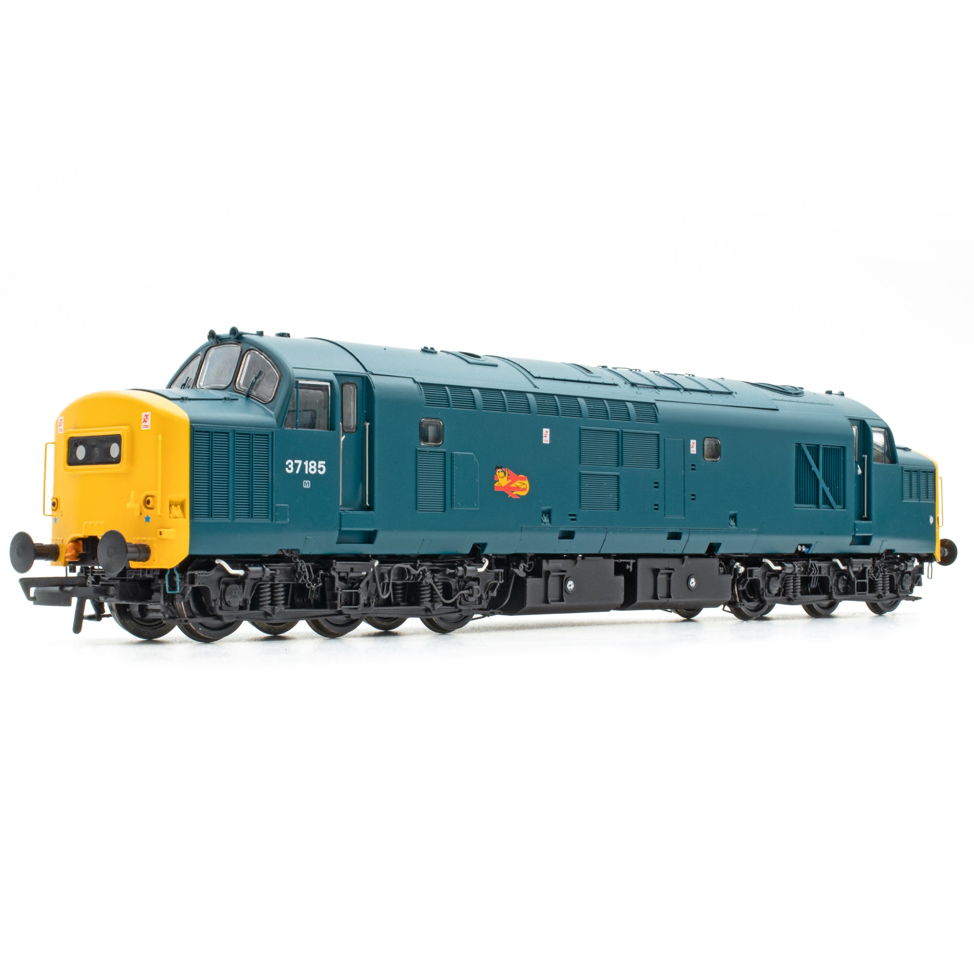 BR Class 37 - BR Blå (Cornish Lizard) - 37185 - DCC Lyd