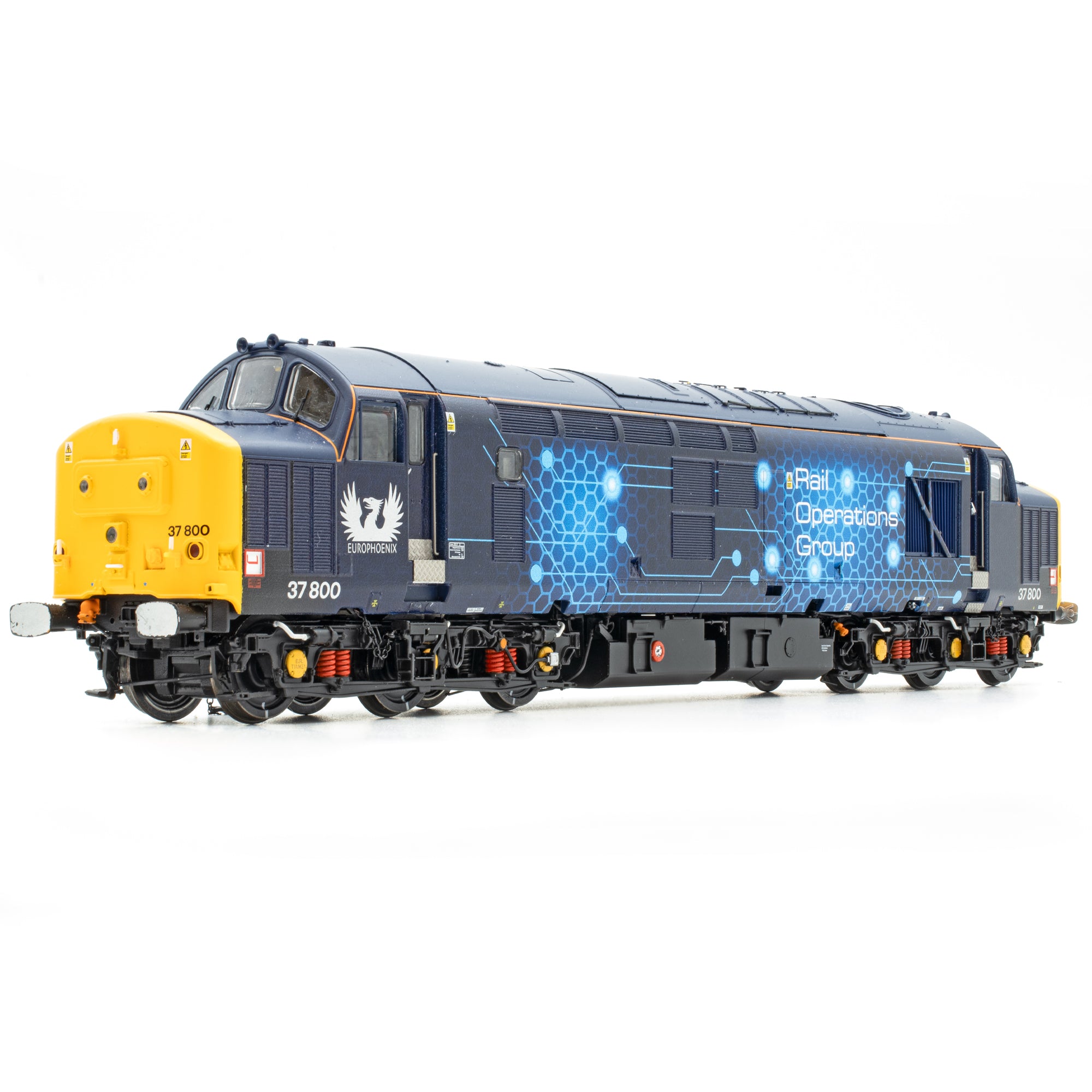 BR Klasse 37 - Rail Operations Group - 37800 - DCC Lyd