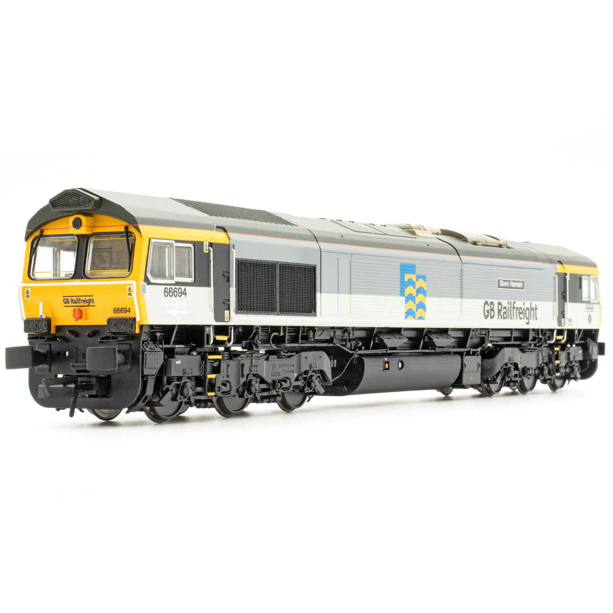 Klasse 66 - GBRF Triple Grey - 66694 - DCC Lydmonteret