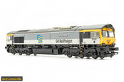 Klasse 66 - GBRF Dreifach Grau - 66694 - DCC Sound Ausgestattet