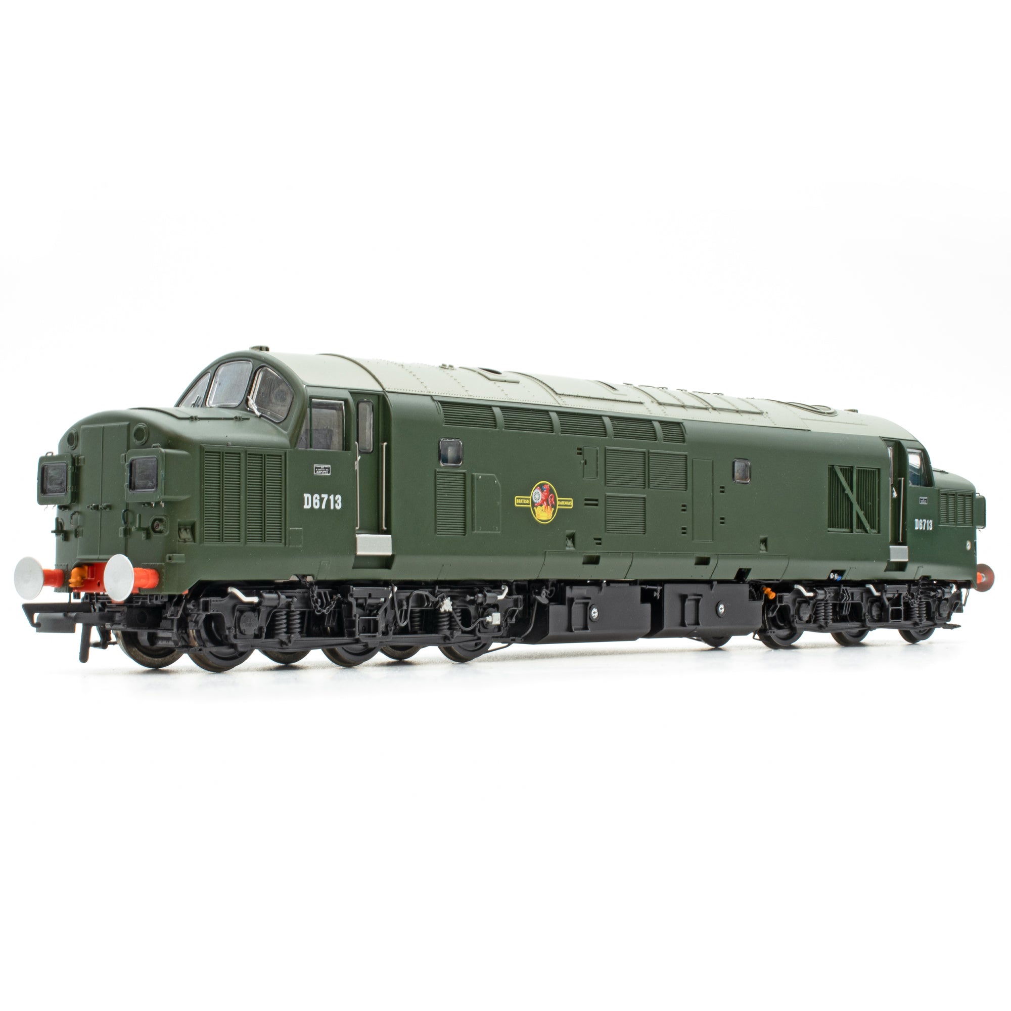 BR Class 37 - BR Grøn - D6713 - DCC Lyd