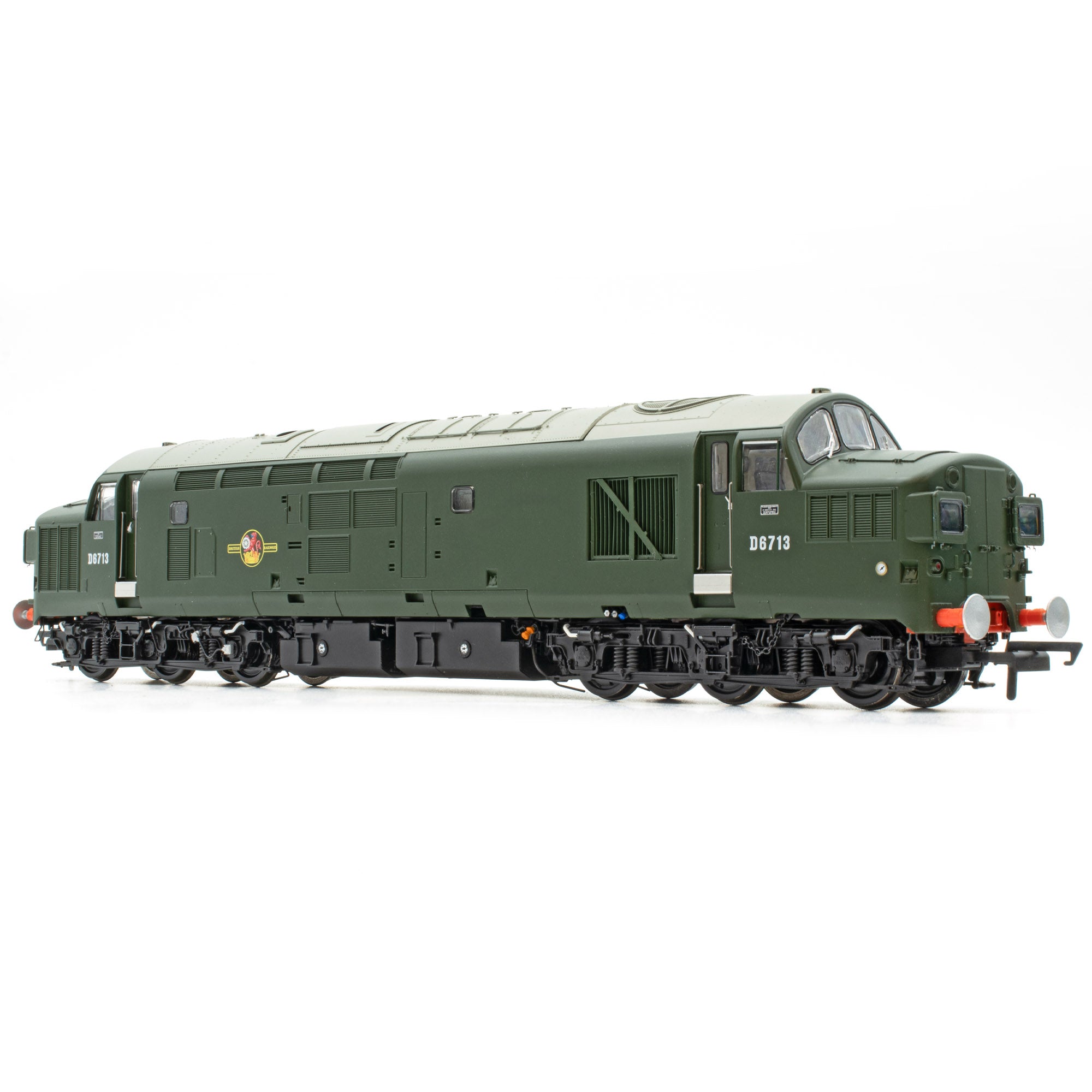 BR Class 37 - BR Grøn - D6713 - DCC Lyd