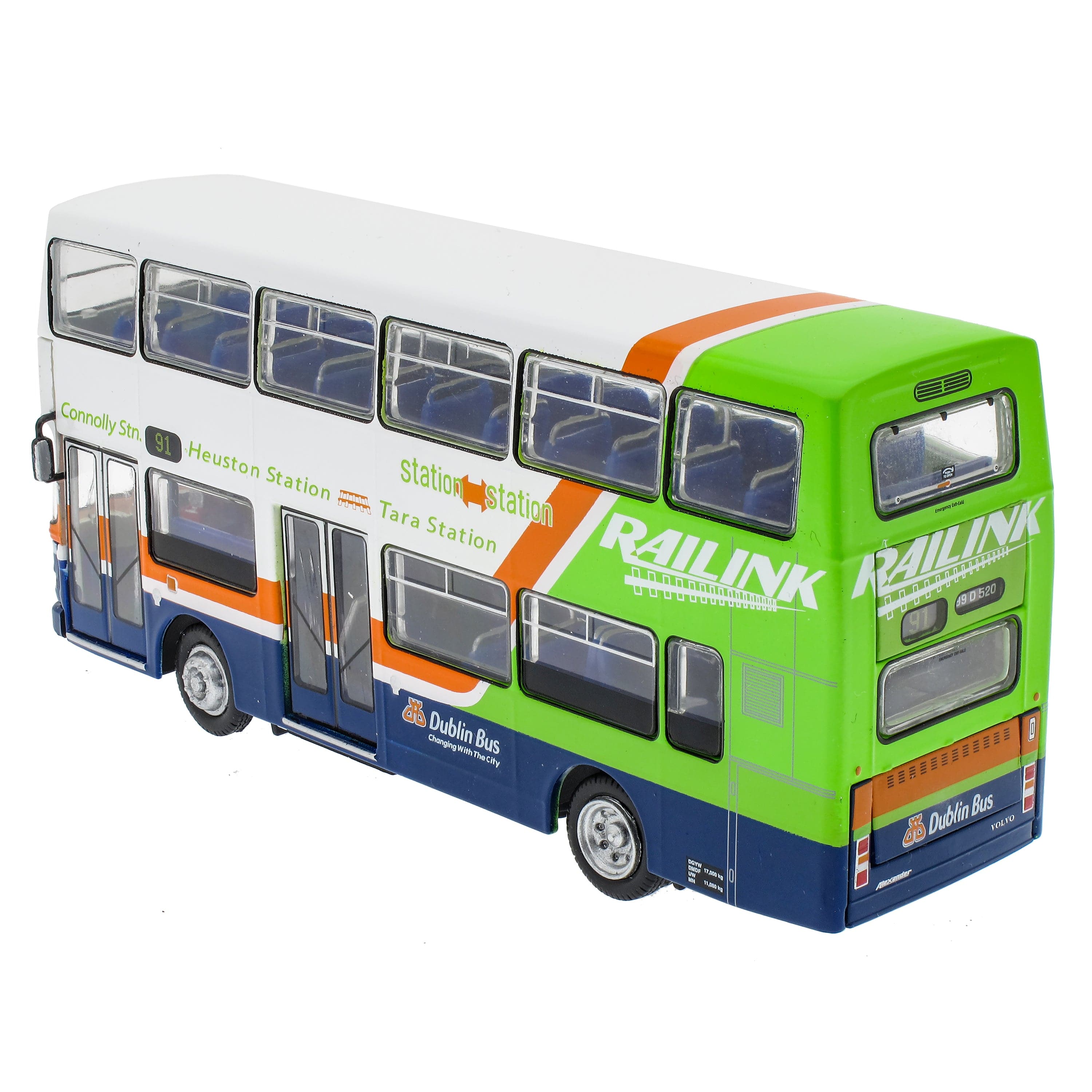 Dublin Bus Rail Link - 91 Heuston Station