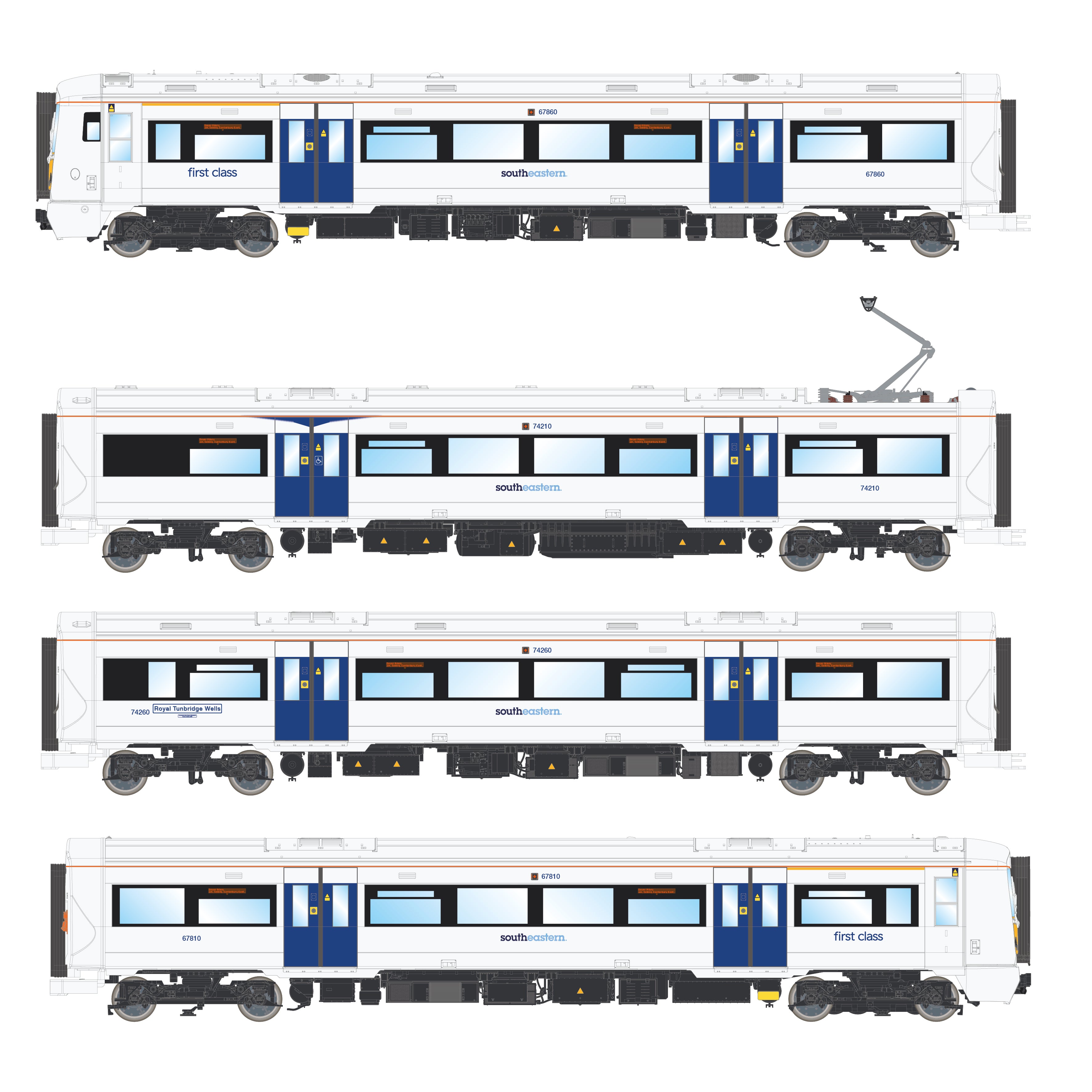 Class 375 Electrostar  - 375610 - DCC Sound Fitted