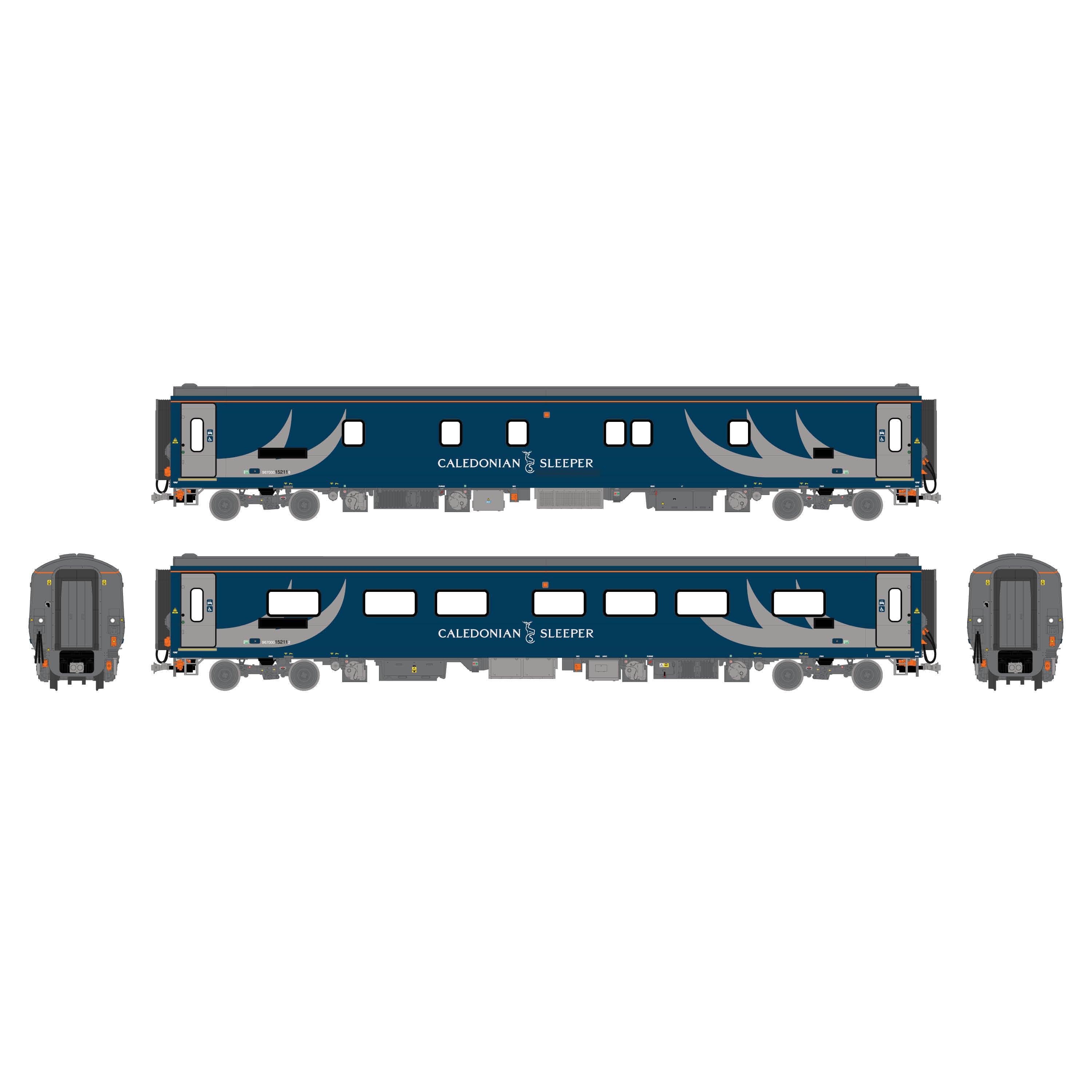 CAF Mk.5 Accessible Sleeper 15211 Caledonian Sleeper