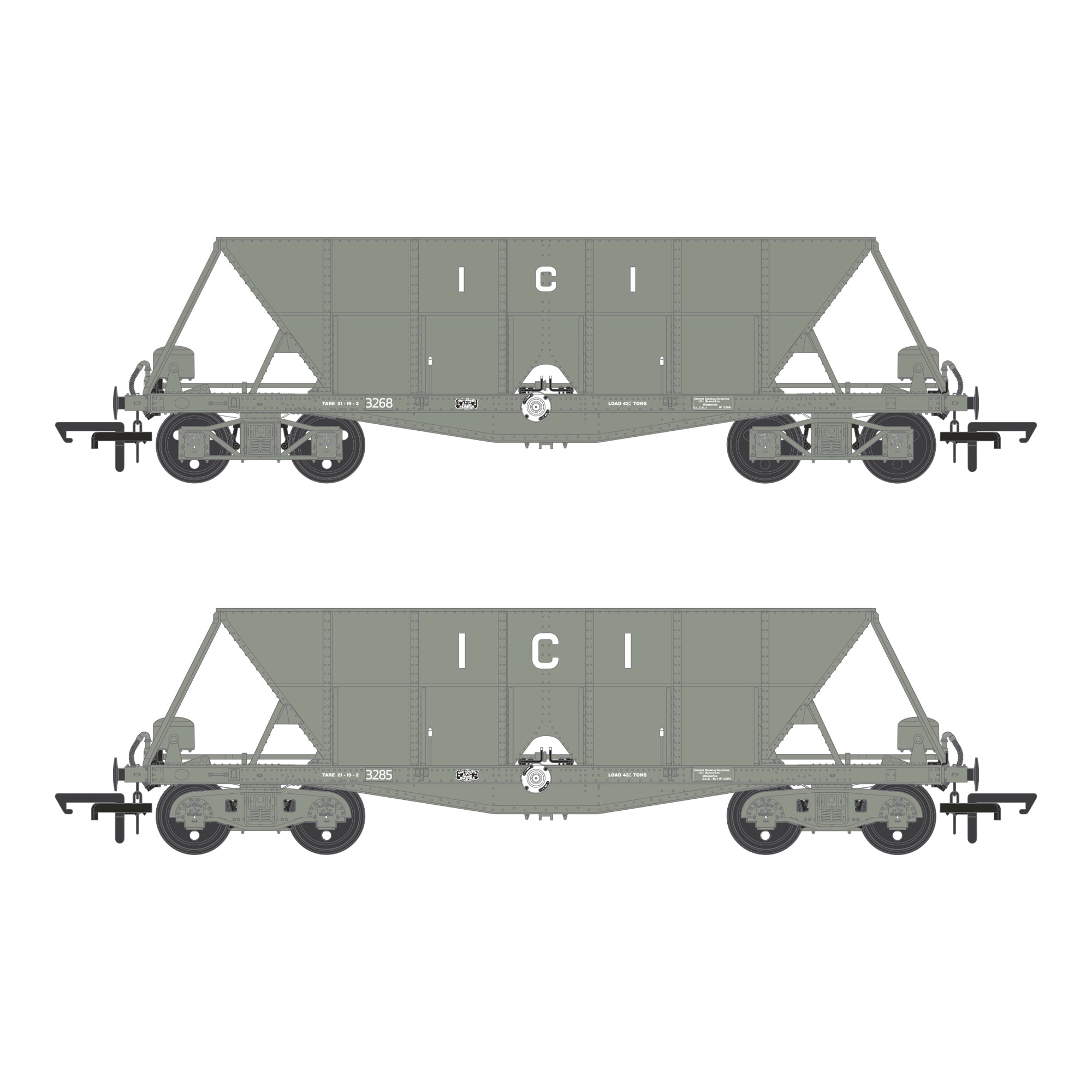 ICI Hopper - 1950s to 1973 - Twin Pack C