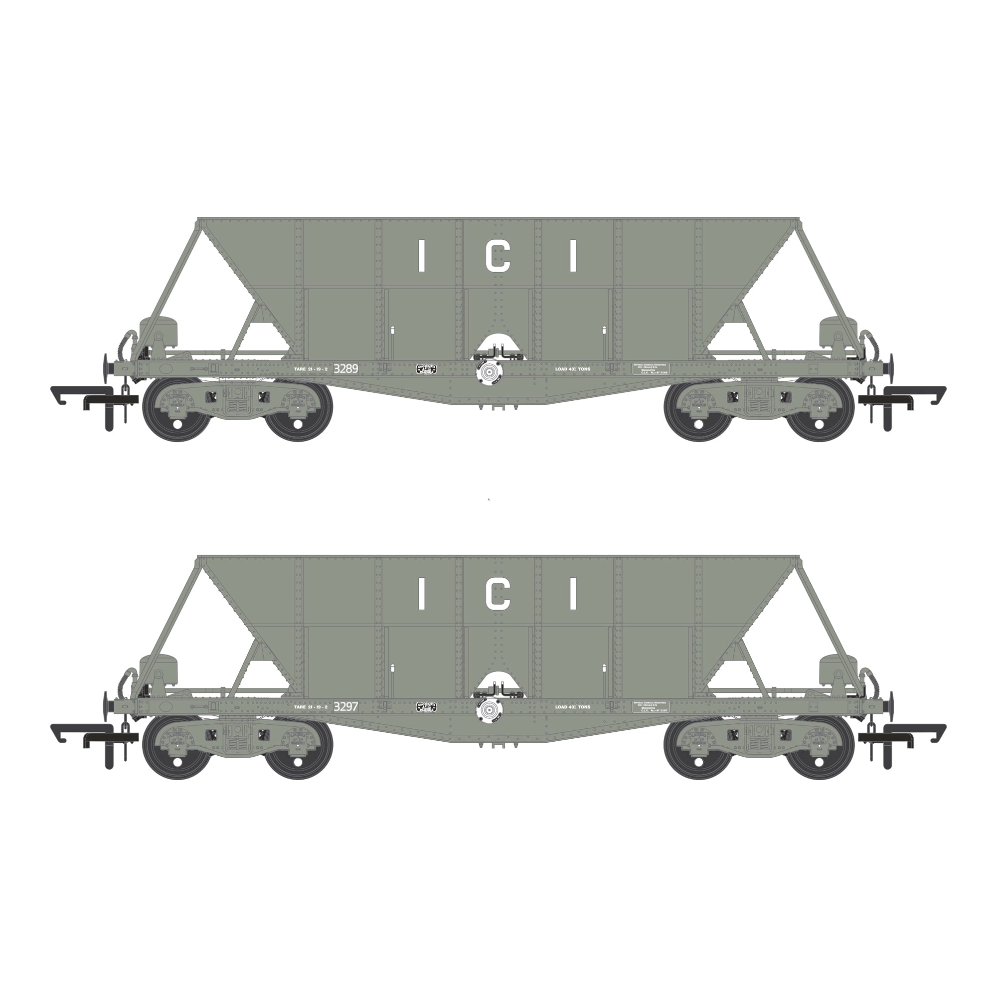 ICI Hopper - 1950s to 1973 - Twin Pack D