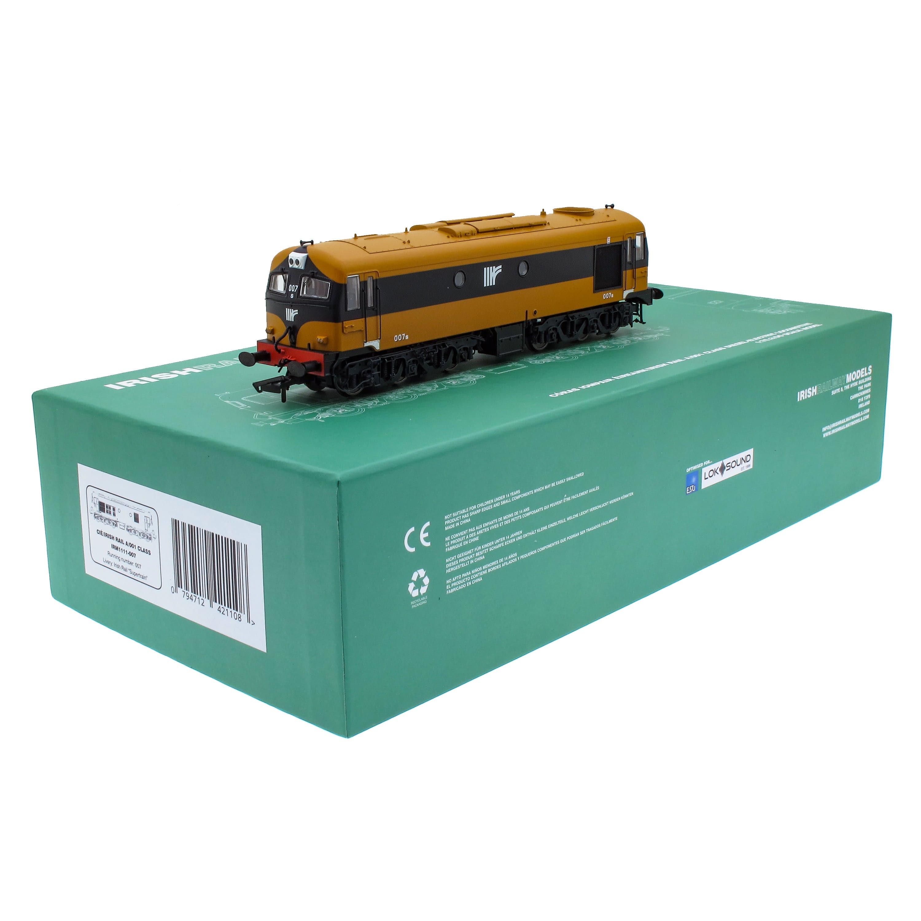 007 - A Class Locomotive - Irish Rail Supertrain