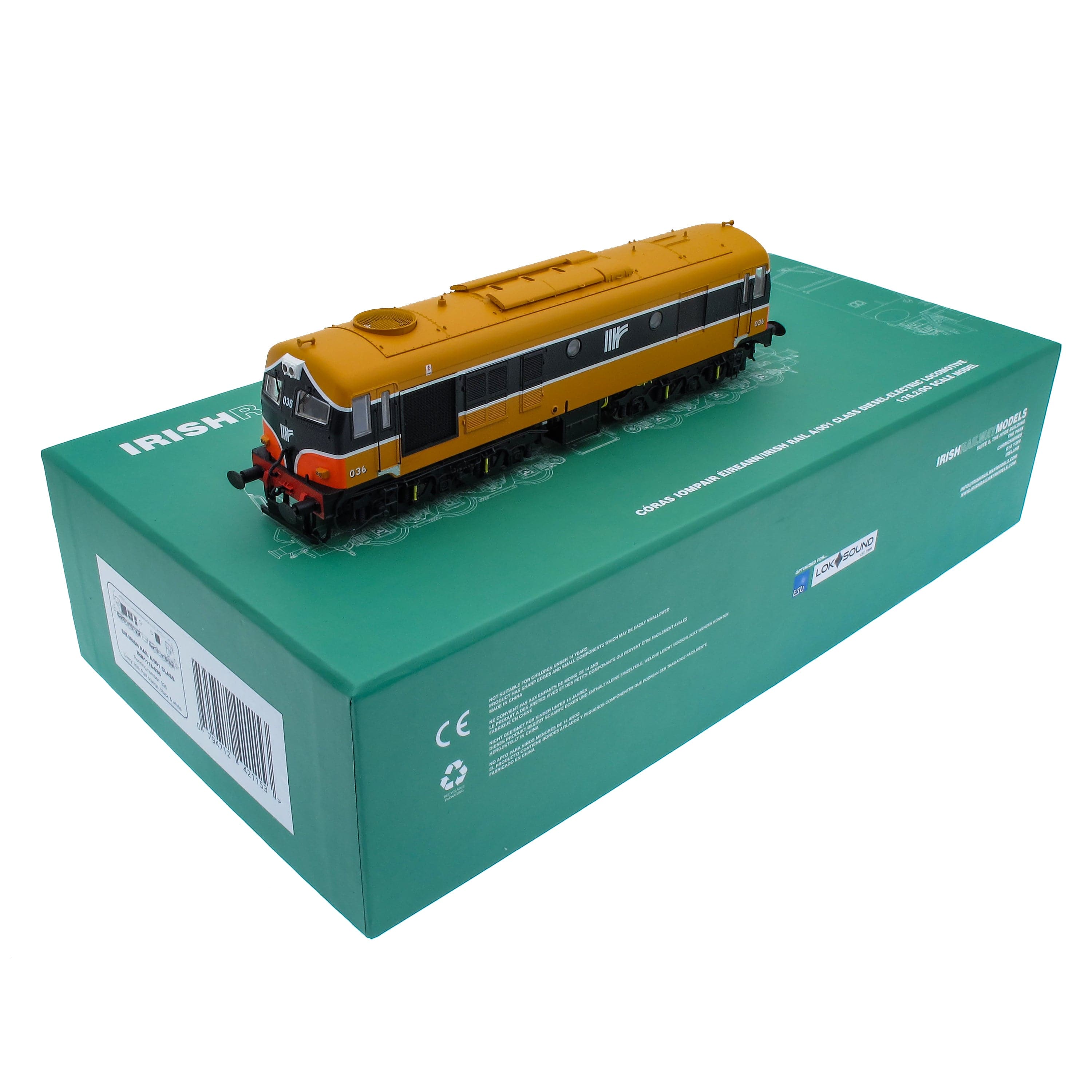 036 - A Class Locomotive - Irish Rail