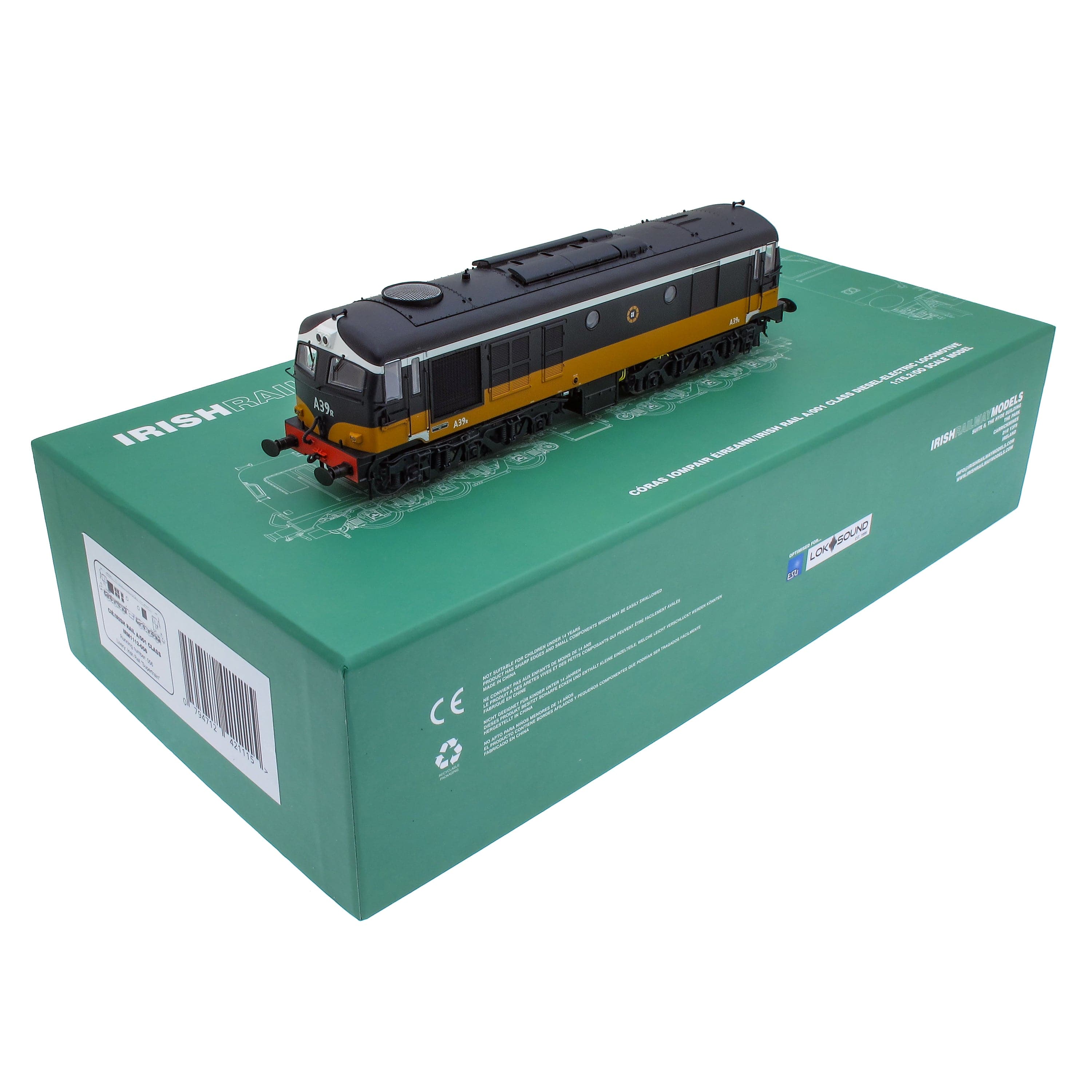 A39R - A Class Locomotive - Black & Tan