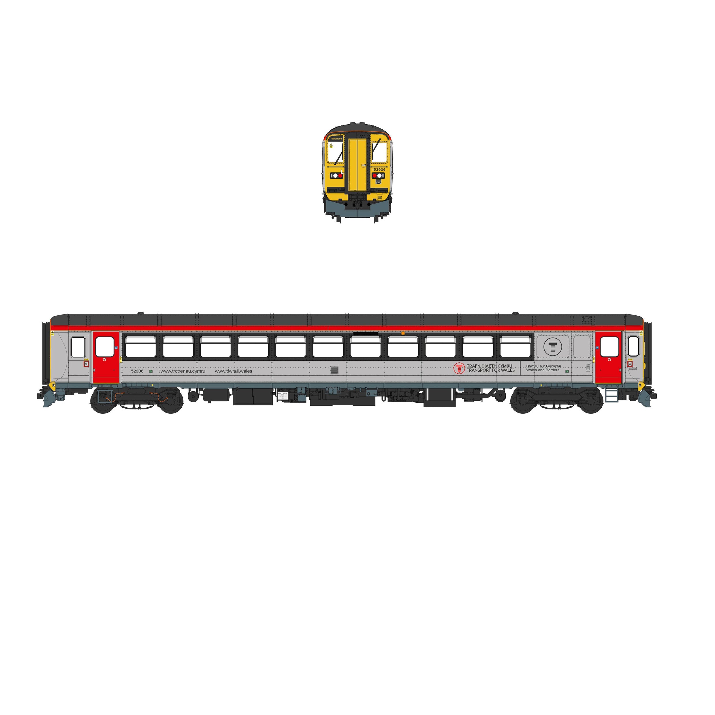 Klasse 153 - TfW - 153906 - OO Skala
