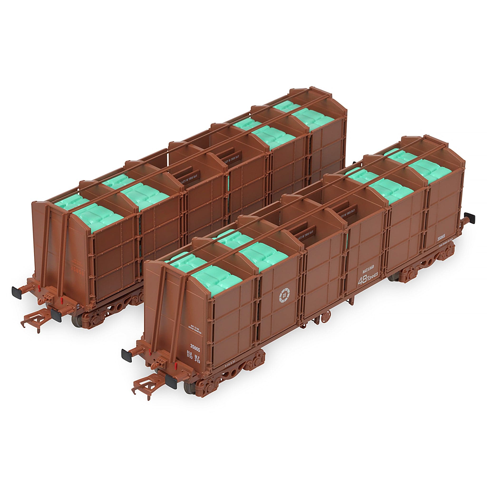CIÉ/IR 42' Flat - Fertiliser Wagons H