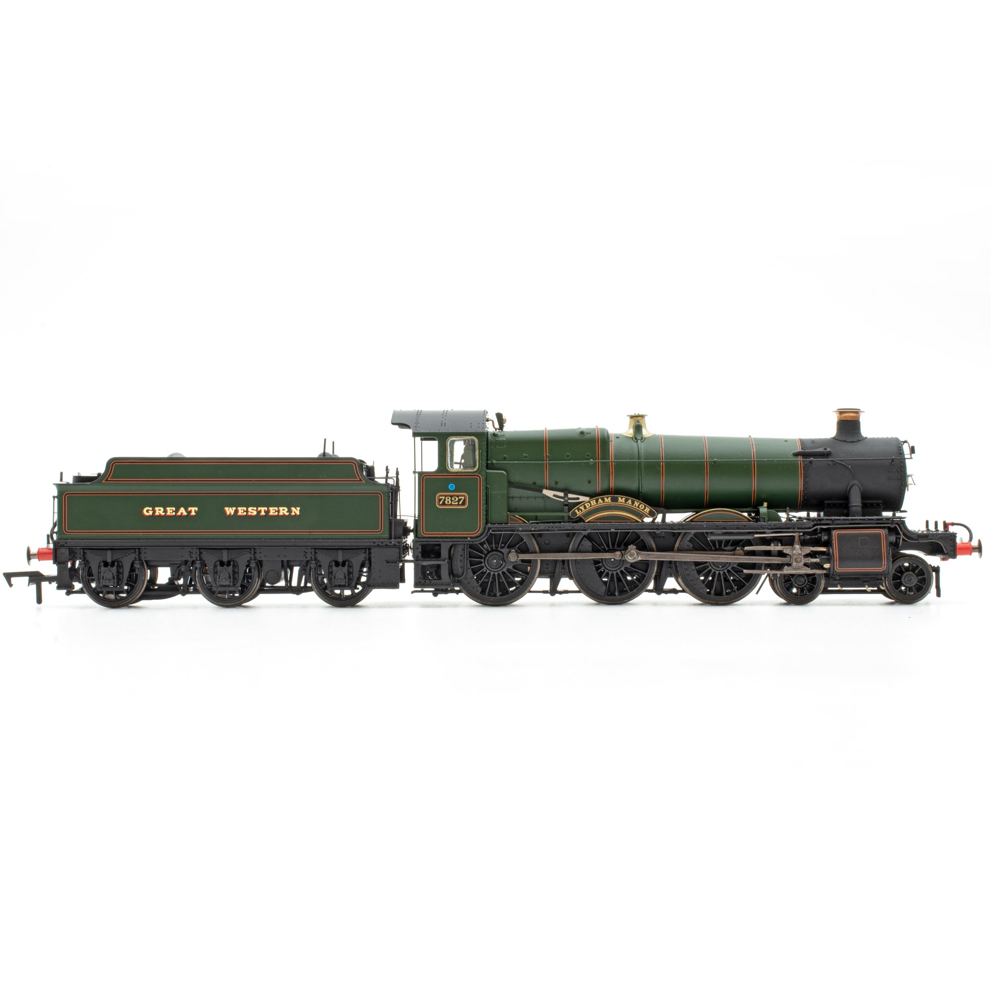 GWR Manor - 7827 Lydham Manor GWR lined green as preserved - DCC Sound