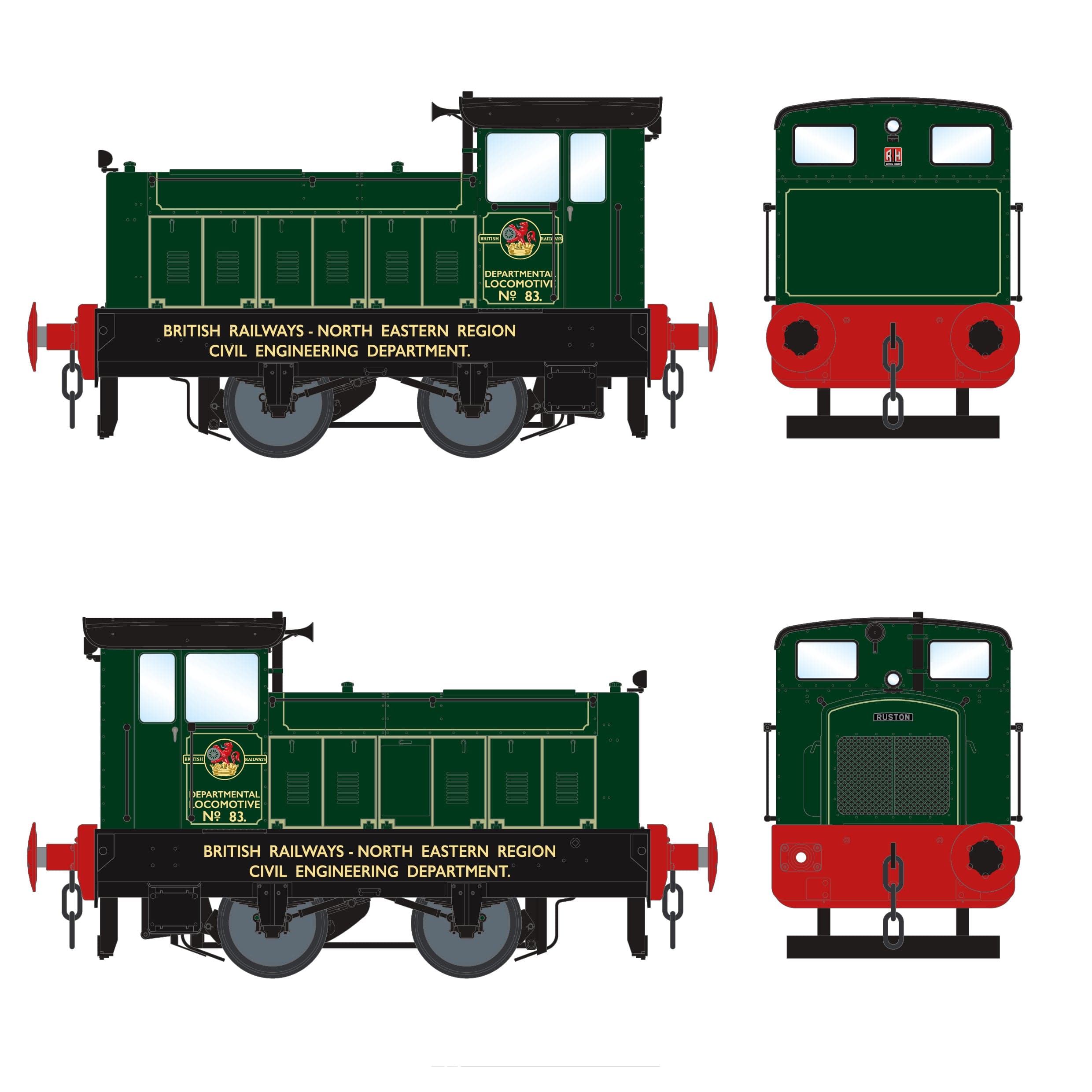 432477/1959 - British Railways nr. 83 - BR Green