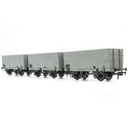 DGM 12 Hopper - BR Grey, with black panels - Triple Pack