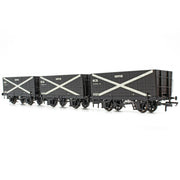 P7 Hopper - NCB Black, with white cross - Triple Pack