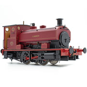 Andrew Barclay 0-4-0ST 14" 'Carbon' i NCB-foret rødbrun