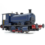 Andrew Barclay 0-4-0ST 16" i foret mørkeblå - unummereret