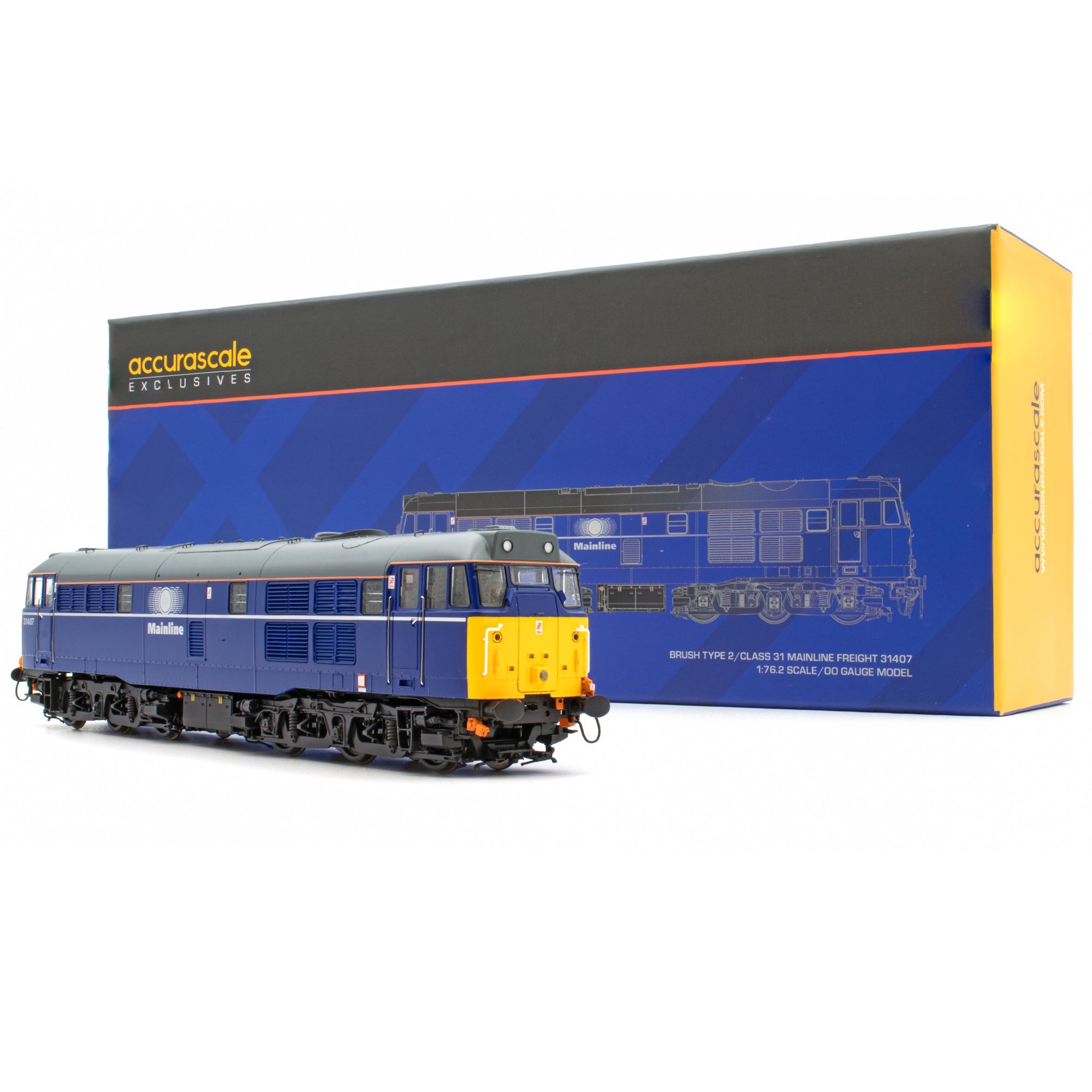 31407 - Mainline Blue - Exclusive - DCC Sound Fitted