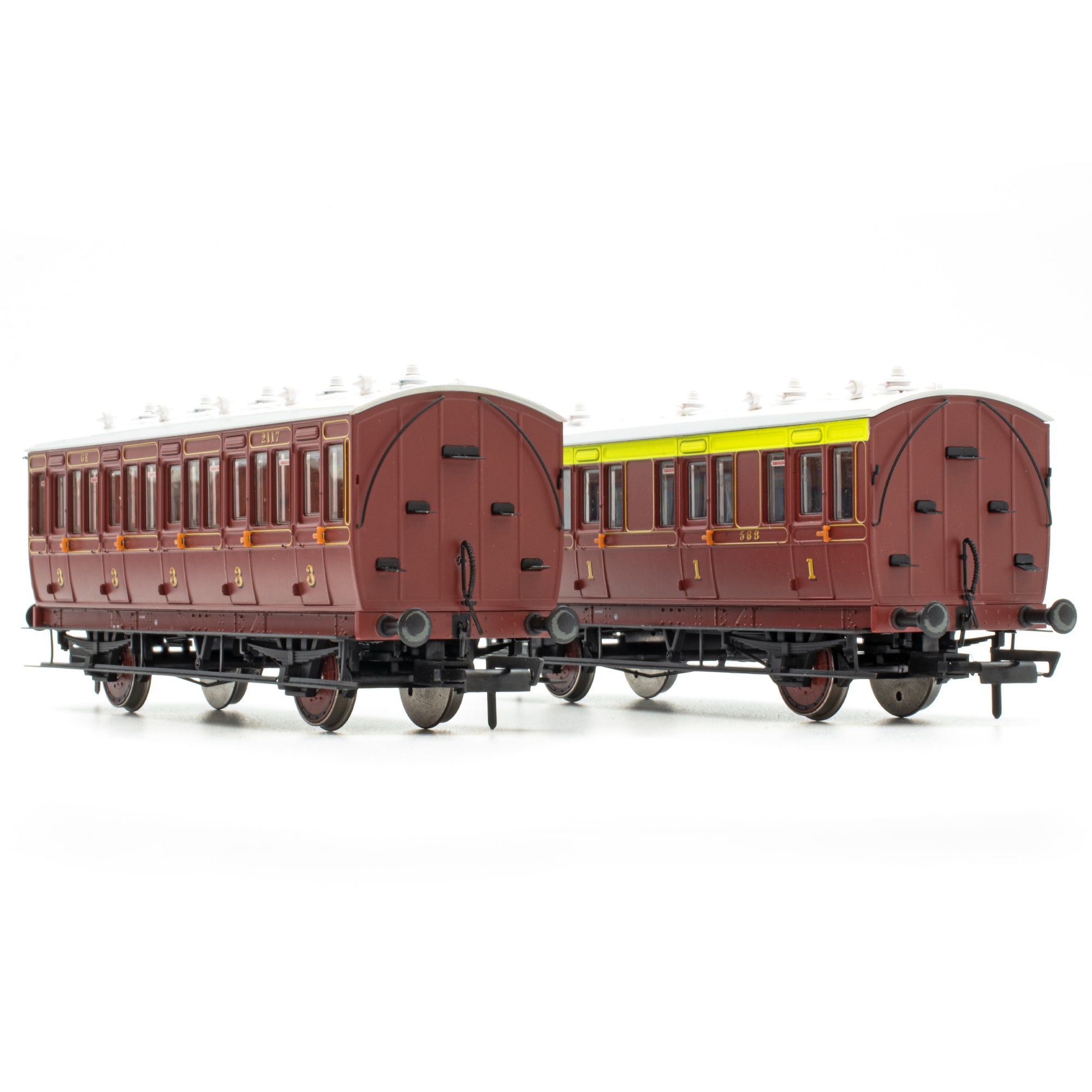 Genesis 4w - Great Eastern Railway (Jazz) Crimson Lake - Twin Pack A