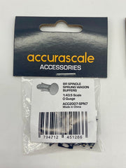 BR Spindel affjedrede vognbuffere i O skala