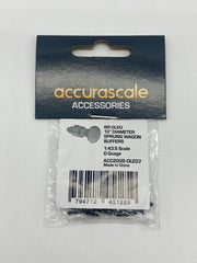 BR Oleo 13" Diameter affjedrede vognbuffere i O-skala